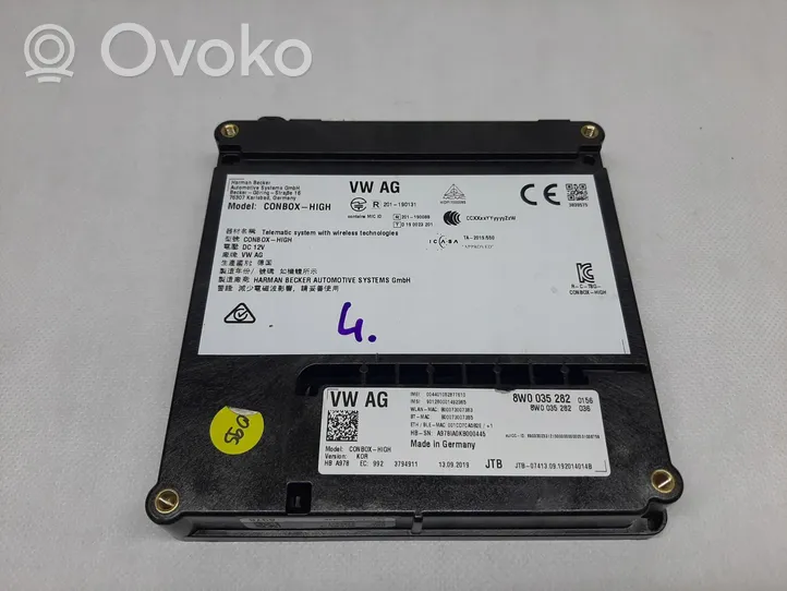 Audi A5 SOS control module 8W0035282