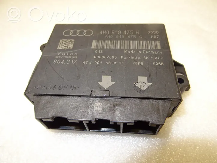 Audi A8 S8 D4 4H Sterownik / Moduł parkowania PDC 4H0919475H