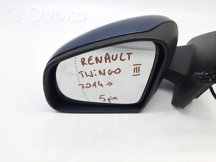 Renault Twingo III Elektryczne lusterko boczne drzwi przednich 