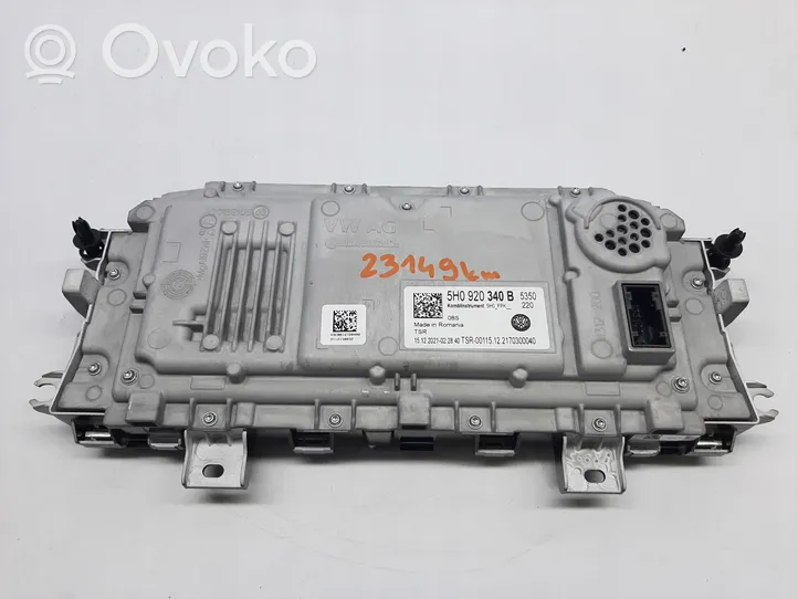 Volkswagen Golf VIII Tachimetro (quadro strumenti) 5H0920340B