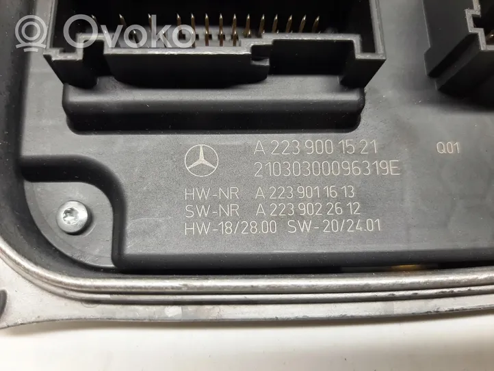 Mercedes-Benz S W223 Module de contrôle de ballast LED A2239001521