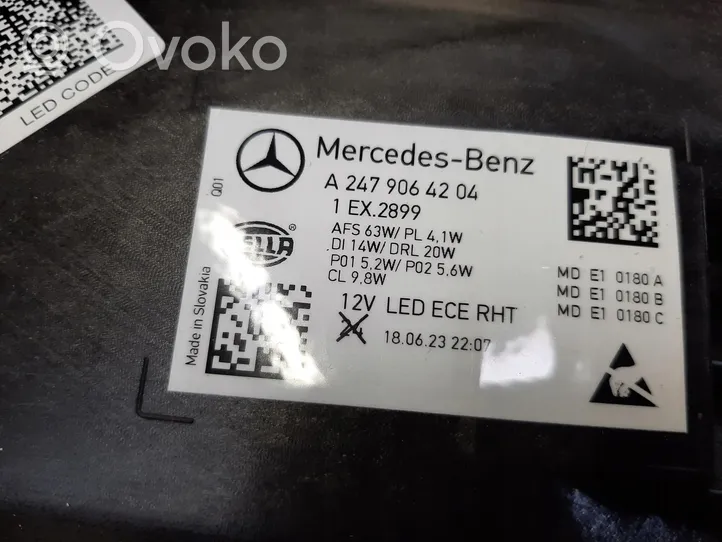 Mercedes-Benz GLA W156 Faro/fanale A2479064204