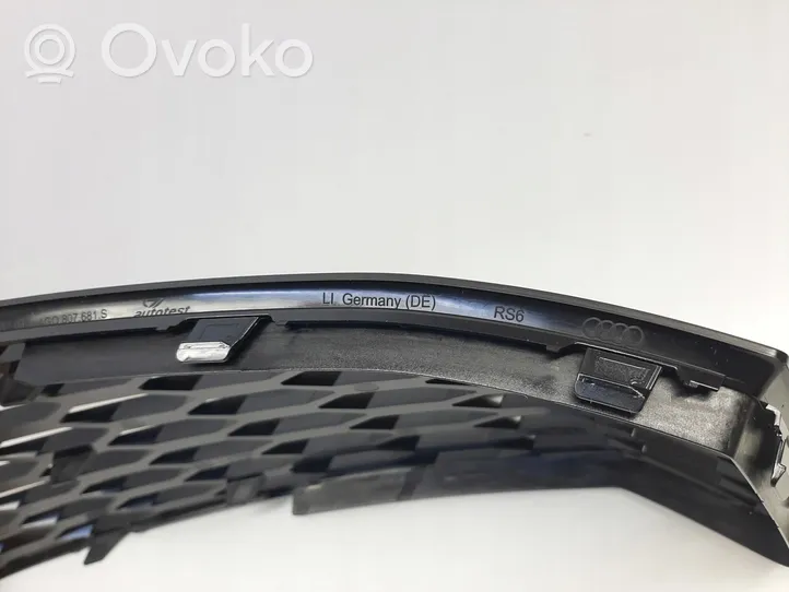 Audi RS7 C7 Grille inférieure de pare-chocs avant 4G0807681S