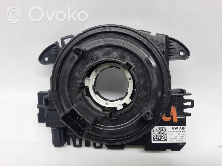 Volkswagen Sharan Innesco anello di contatto dell’airbag (anello SRS) 5K0953569BE