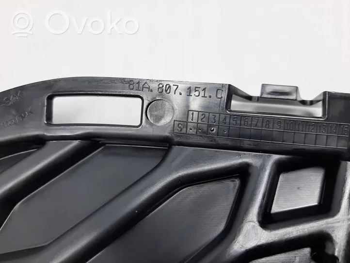 Audi Q2 - Verkleidung Nebelscheinwerfer / Gitter vorne 81A807151C