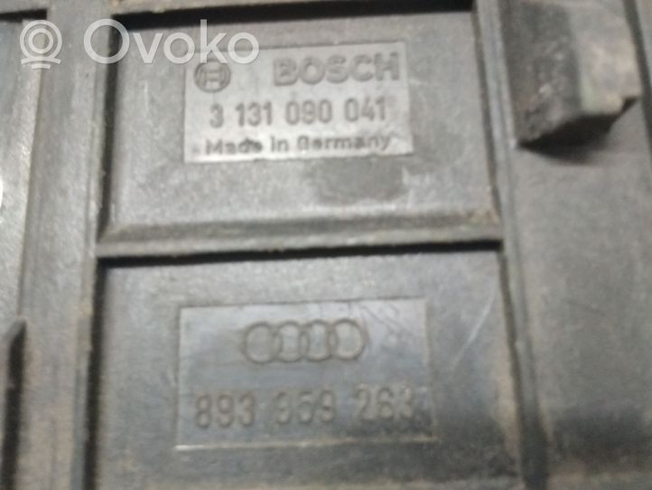 Audi 80 90 B3 Rezystor / Opornik dmuchawy nawiewu 893959263