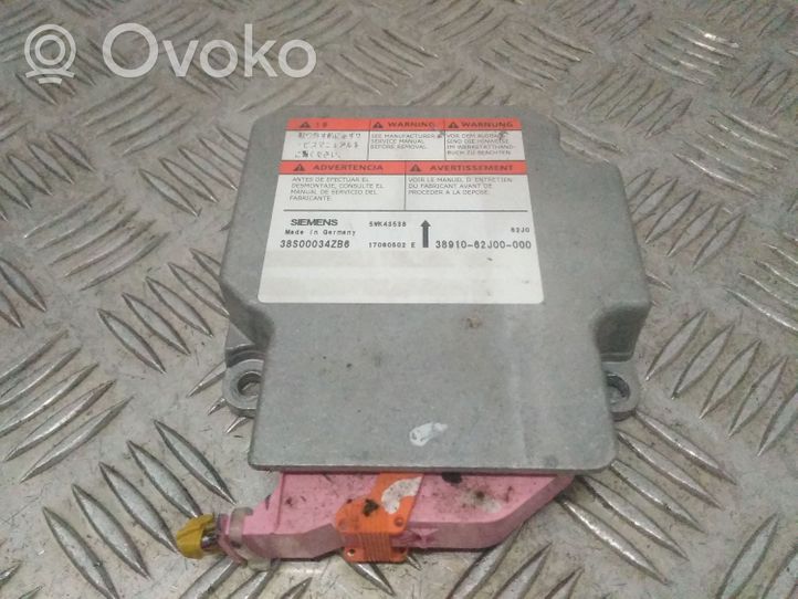 Suzuki Swift Sterownik / Moduł Airbag 38S00034ZB6