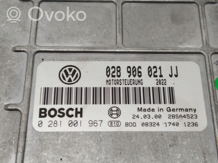 Volkswagen Sharan Unidad de control/módulo del motor 028906021JJ