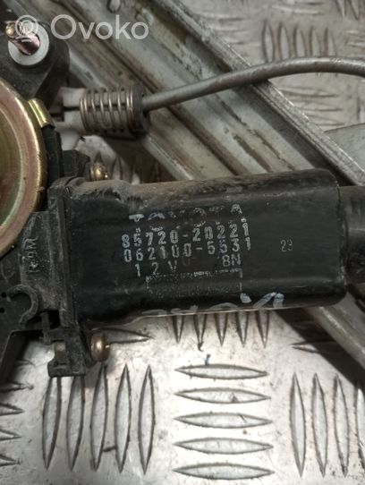 Toyota Carina T210 Elektryczny podnośnik szyby drzwi tylnych 8572020221