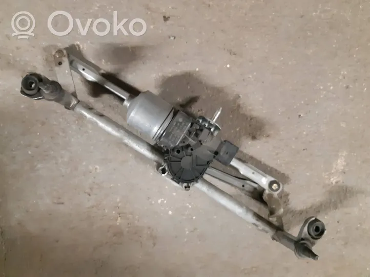Volkswagen Polo V 6R Front wiper linkage and motor 