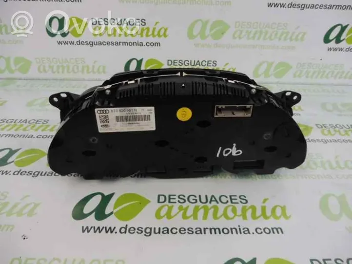 Audi S5 Speedometer (instrument cluster) 8T0920981N