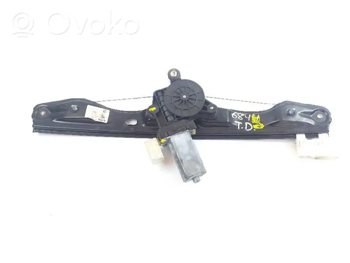 BMW 3 E92 E93 Rear door window regulator with motor 7351050