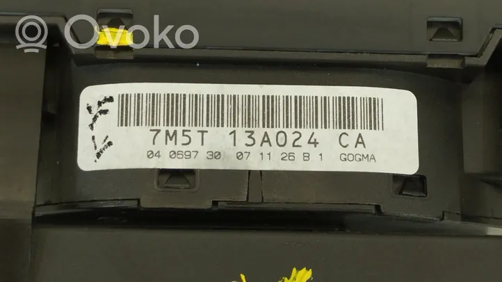 Ford C-MAX I Przycisk / Pokrętło regulacji oświetlenia deski rozdzielczej 7M5T13A024CA