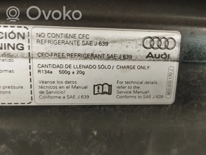 Audi A4 Allroad Pokrywa przednia / Maska silnika 8EO010170