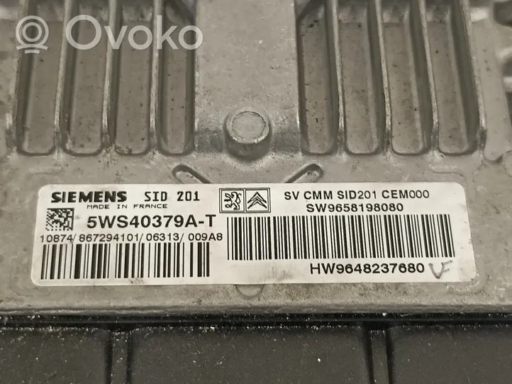 Citroen C6 Sterownik / Moduł ECU 9648237680