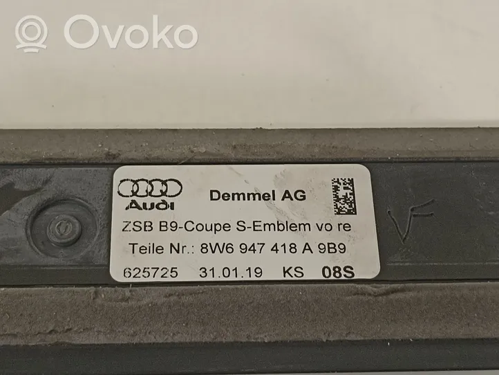 Audi A5 Zawiasy pokrywy / maski silnika 8W6947417A
