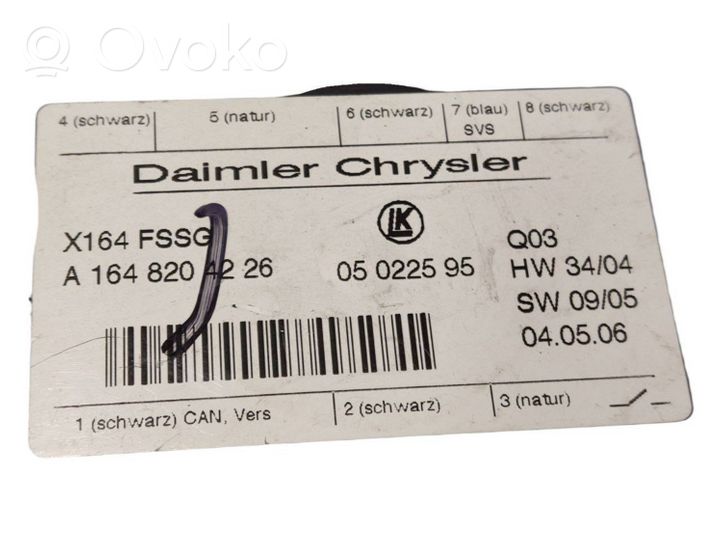 Mercedes-Benz GL X164 Sėdynės valdymo blokas A1648204226