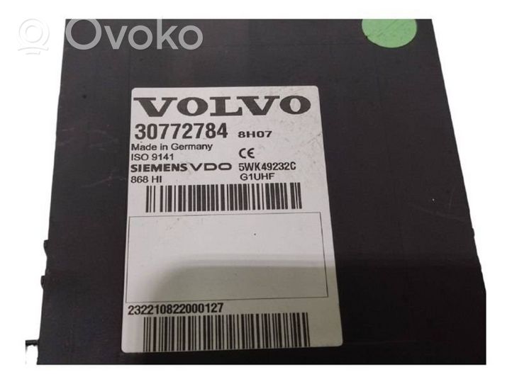 Volvo XC60 Avaimettoman käytön ohjainlaite/moduuli 30772784
