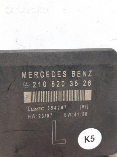 Mercedes-Benz E W210 Moduł / Sterownik komfortu 2108203526