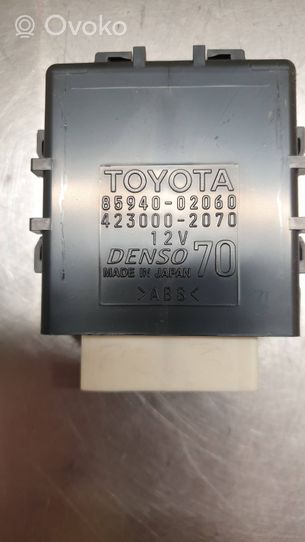 Toyota Auris E180 Moduł / Przekaźnik wycieraczek 8594002060