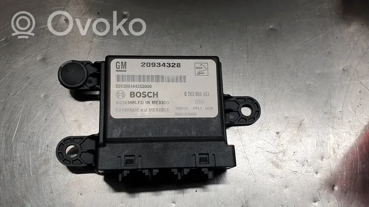 Opel Insignia A Door control unit/module 0263004443