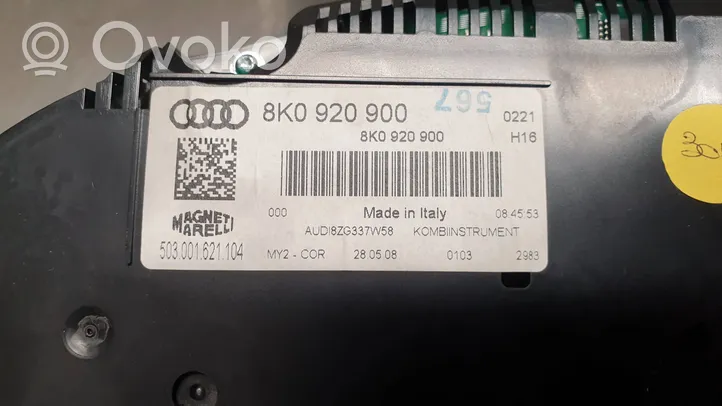 Audi A4 S4 B8 8K Licznik / Prędkościomierz 8K0920900