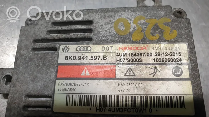 Audi A6 S6 C6 4F Modulo di zavorra faro Xenon 8K0941597B