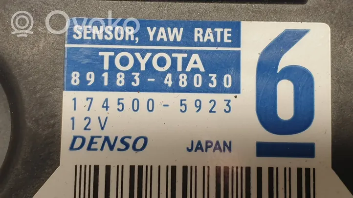 Toyota Prius (XW30) Sensor ESP de aceleración de frecuencia del intermitente 8918348030