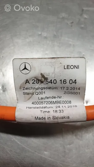 Mercedes-Benz C W205 Citi elektroinstalācijas vadi A2055401604