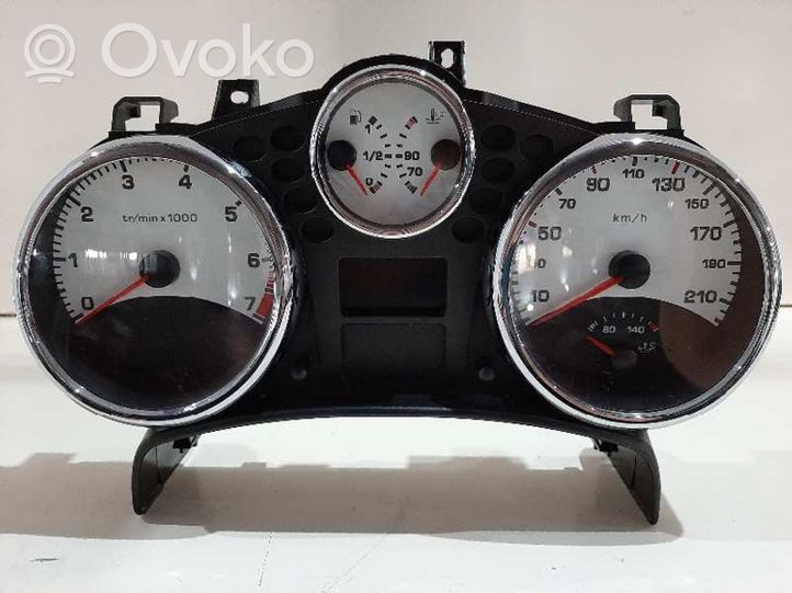 Peugeot 207 Tachimetro (quadro strumenti) 9662904080