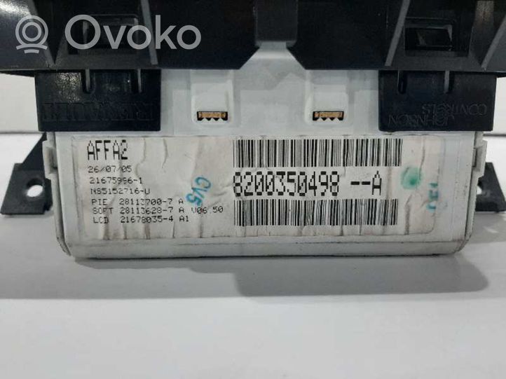 Renault Kangoo III Monitor / wyświetlacz / ekran 8200350498