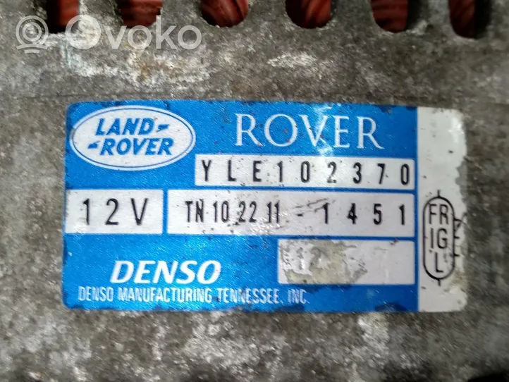Land Rover Freelander Générateur / alternateur YLE102370
