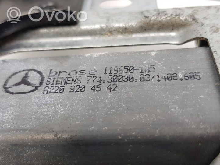 Ford Ka Etuoven sähkökäyttöinen ikkunan nostin A2208204542