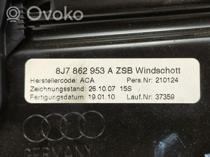 Audi TT TTS Mk2 Półka tylna bagażnika 8J7862953A