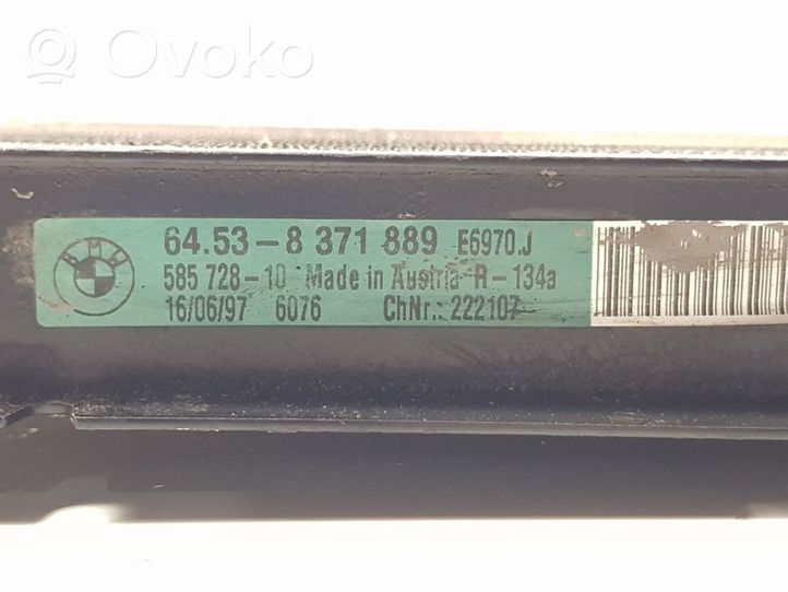BMW 7 E38 Radiateur condenseur de climatisation 8371889