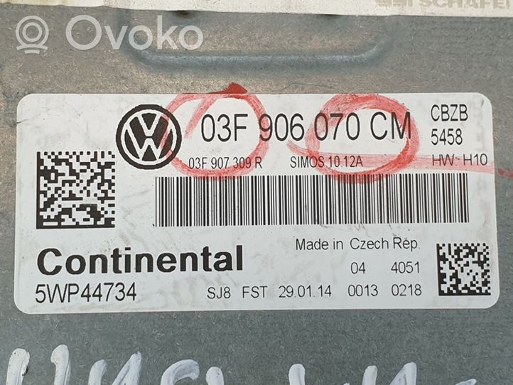 Volkswagen Beetle A5 Engine control unit/module 5WP44734