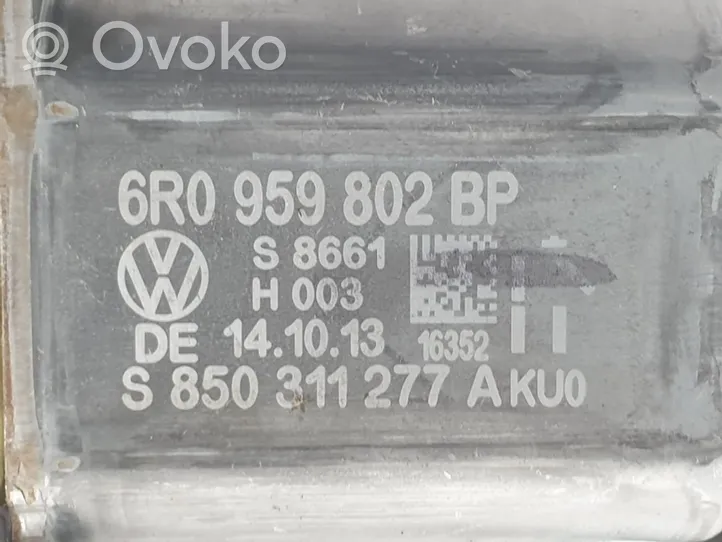 Volkswagen Beetle A5 Podnośnik szyby drzwi z silniczkiem 6R0959802BP