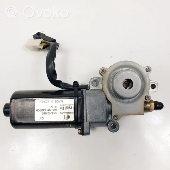 Citroen C3 Pluriel Impianto elettrico del tettuccio apribile 44349683