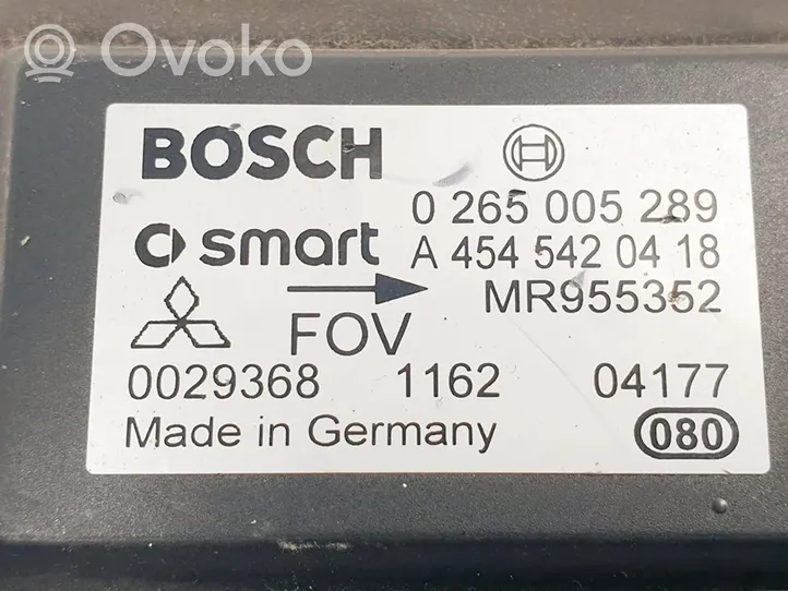 Smart ForFour I Czujnik A4545420418