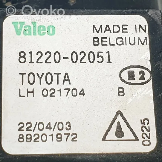 Toyota Corolla E110 Światło przeciwmgłowe przednie 8122002051