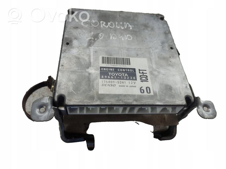 Toyota Corolla E120 E130 Komputer / Sterownik ECU silnika 89661-13230