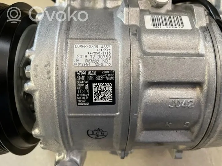 Audi Q8 Air conditioning (A/C) compressor (pump) 4M0816803F