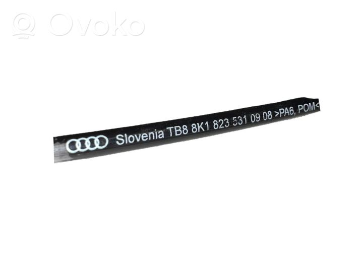 Audi A4 S4 B8 8K Cavo di rilascio vano motore/cofano 8K1823531