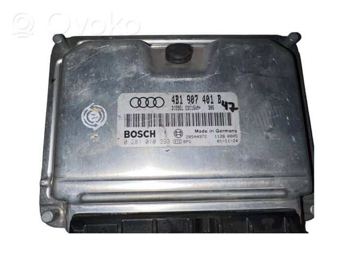 Audi A6 S6 C5 4B Sterownik / Moduł ECU 4B1907401B