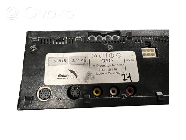 Audi A6 S6 C5 4B Videon ohjainlaite 4D0919146