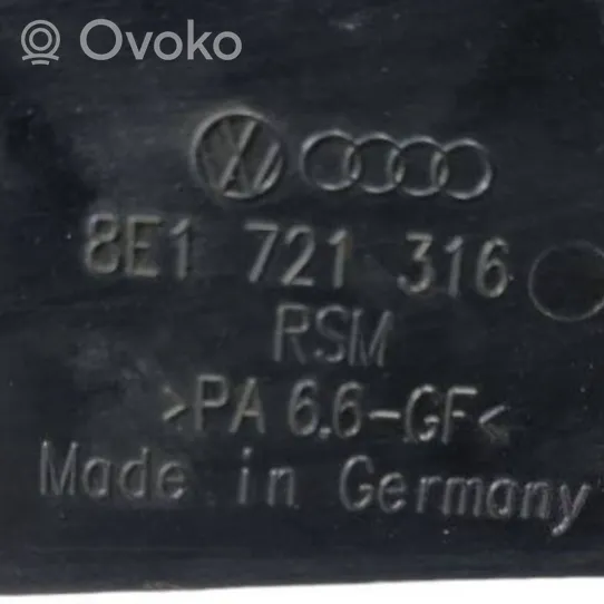 Audi A4 S4 B6 8E 8H Support, pédale de frein 8E1721117A