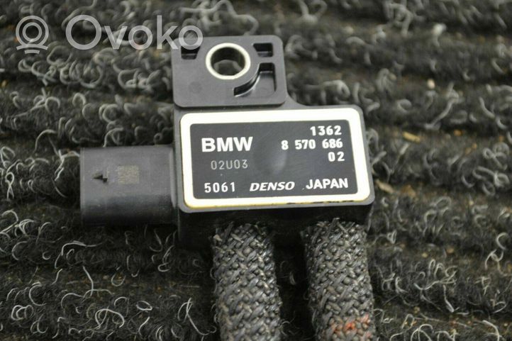 BMW 3 G20 G21 Capteur de pression des gaz d'échappement 8570686