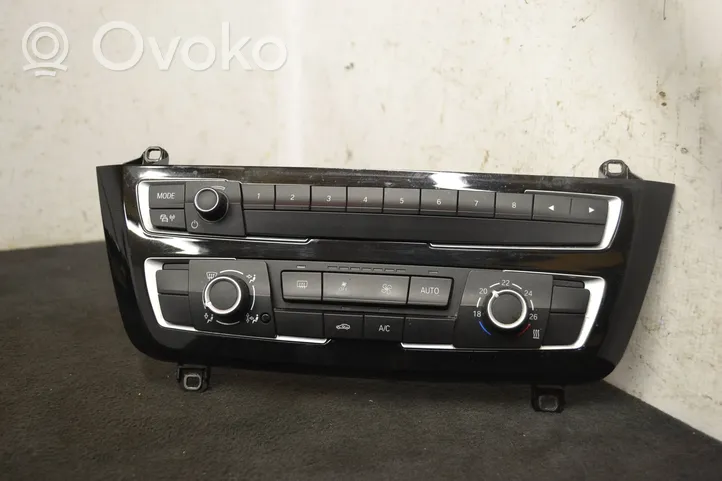 BMW 3 F30 F35 F31 Console centrale, commande chauffage/clim 6832884