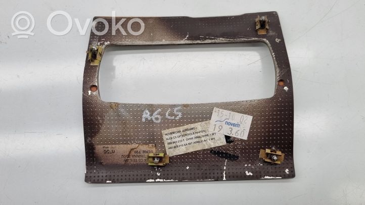 Audi A6 S6 C5 4B Kita centrinė konsolės (tunelio) detalė 4B0863210AA