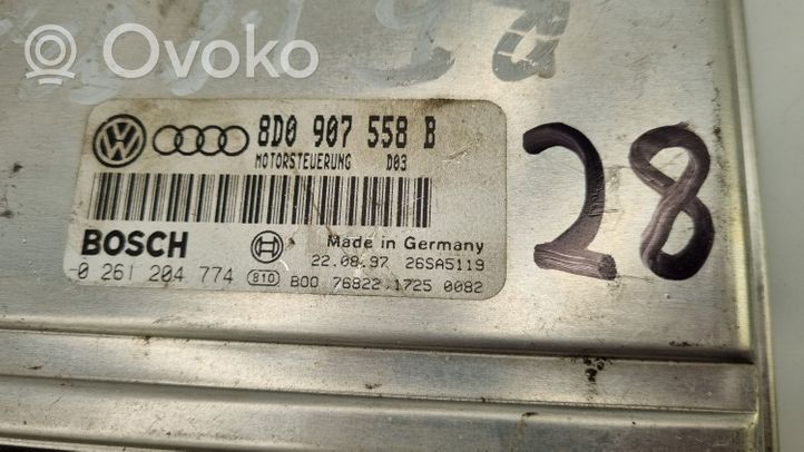 Volkswagen PASSAT B5.5 Sterownik / Moduł ECU 8D0907558B